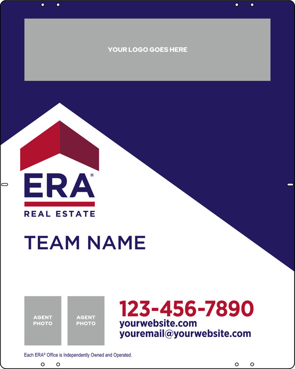 Team Logo - Photo Sign Panel, 30h x 24w, Steel
